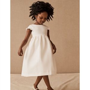 Anthropologie BHLDN Fitz Flower Girl dress
